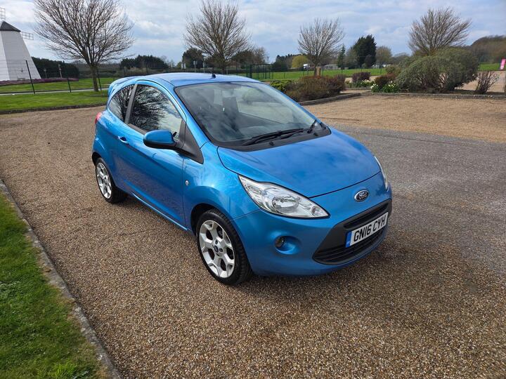 Ford Ka 1.2 Zetec Euro 5 (s/s) 3dr
