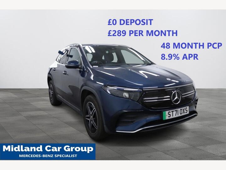 Mercedes-Benz EQA EQA 300 66.5kWh AMG Line Auto 4MATIC 5dr
