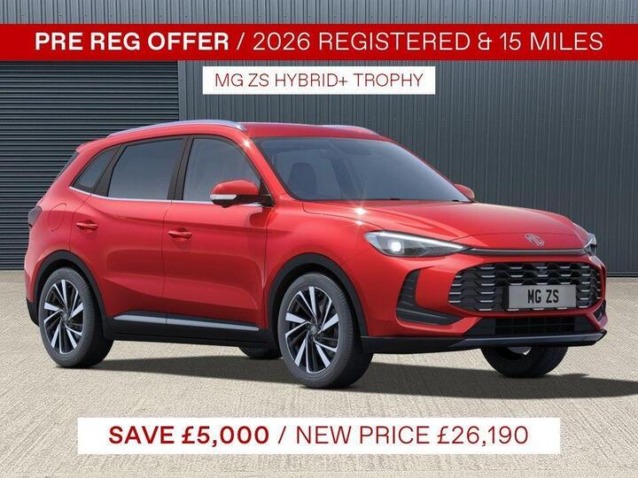 MG ZS 1.5 Hybrid+ Trophy Auto Euro 6 (s/s) 5dr