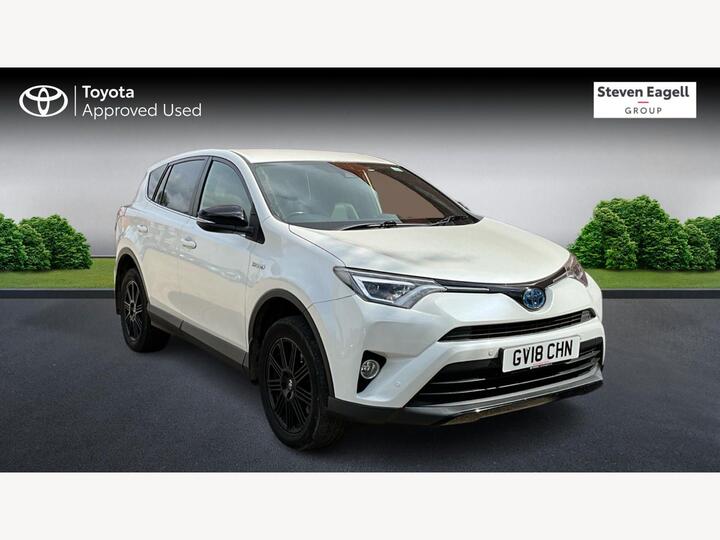 Toyota RAV4 2.5 VVT-h Excel CVT 4WD Euro 6 (s/s) 5dr (Safety Sense, Nav) Toyota RAV4 2.5 VVT-h Excel CVT 4WD Euro 6 (s/s) 5dr (Safety Sense, Nav)