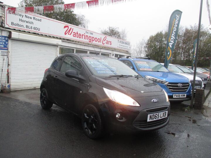 Ford Ka 1.2 Zetec Black Edition Euro 6 (s/s) 3dr