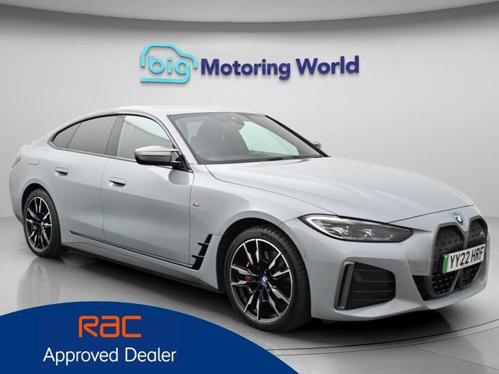 BMW I4 M50 83.9kWh Gran Coupe Auto 4WD 5dr