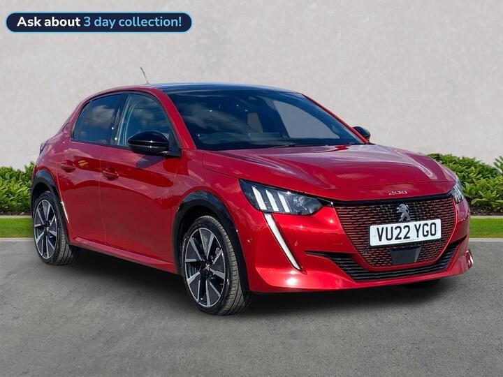Peugeot 208 50kWh GT Auto 5dr (7kW Charger)