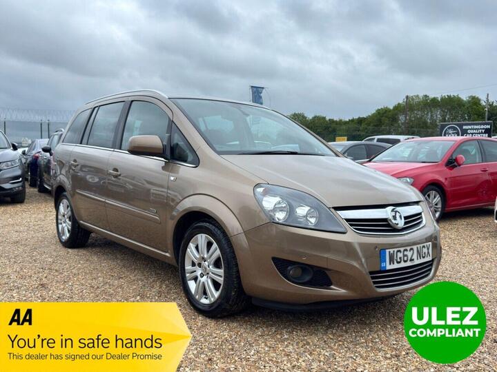 Vauxhall ZAFIRA 1.6 16V Design Euro 5 5dr (SNav)