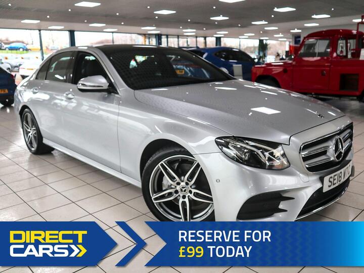 Mercedes-Benz E Class 2.0 E220d AMG Line (Premium) G-Tronic+ Euro 6 (s/s) 4dr