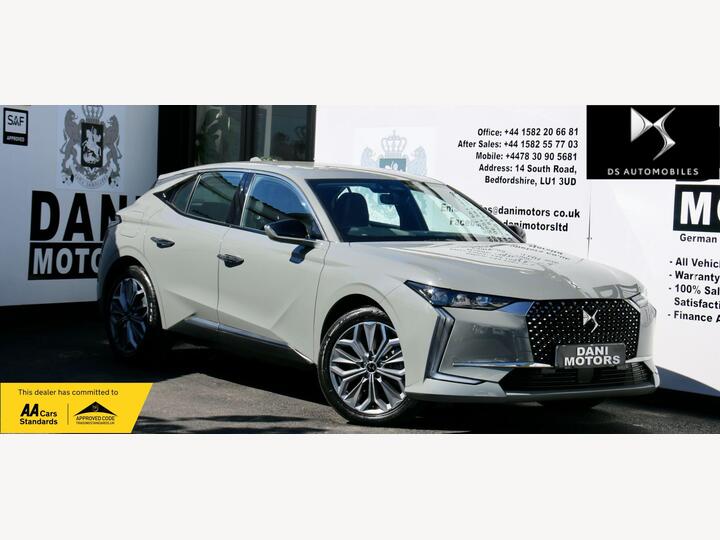 DS AUTOMOBILES DS 4 1.6 E-TENSE 12.4kWh Trocadero EAT8 Euro 6 (s/s) 5dr DS AUTOMOBILES DS 4 1.6 E-TENSE 12.4kWh Trocadero EAT8 Euro 6 (s/s) 5dr