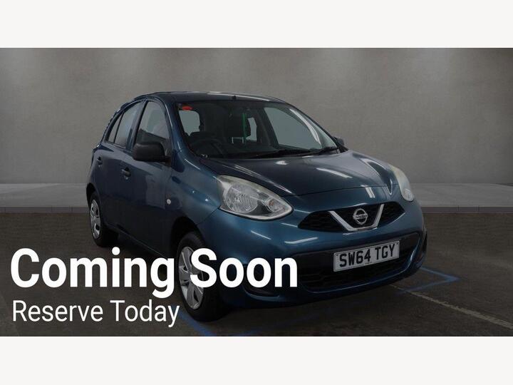 Nissan Micra 1.2 Visia Euro 5 5dr