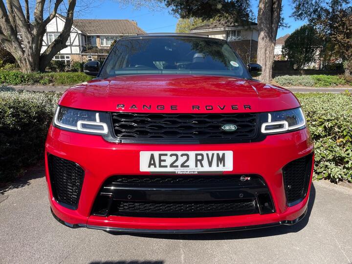 Land Rover Range Rover Sport 5.0 P575 V8 SVR Auto 4WD Euro 6 (s/s) 5dr Land Rover Range Rover Sport 5.0 P575 V8 SVR Auto 4WD Euro 6 (s/s) 5dr
