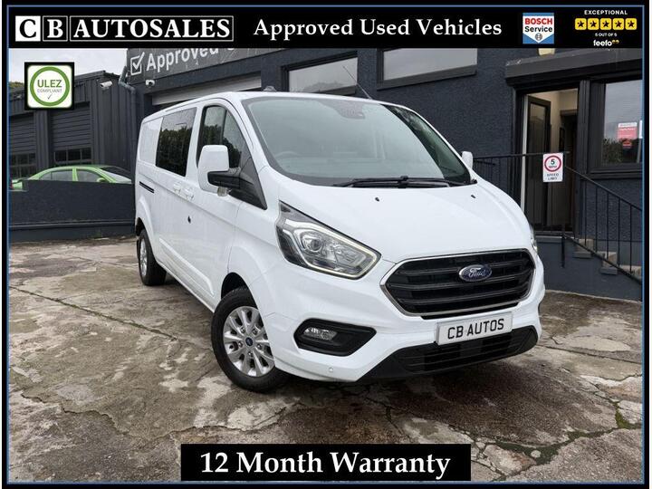 Ford TRANSIT CUSTOM 2.0 300 EcoBlue Limited Crew Van L2 H1 Euro 6 (s/s) 5dr