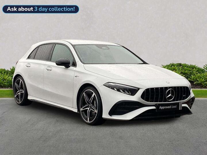Mercedes-Benz A CLASS 2.0 A35h MHEV AMG (Premium) 7G-DCT 4MATIC Euro 6 (s/s) 5dr Mercedes-Benz A CLASS 2.0 A35h MHEV AMG (Premium) 7G-DCT 4MATIC Euro 6 (s/s) 5dr