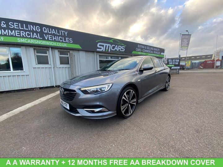 Vauxhall INSIGNIA 2.0 Turbo D BlueInjection SRi VX Line Nav Grand Sport Euro 6 (s/s) 5dr Vauxhall INSIGNIA 2.0 Turbo D BlueInjection SRi VX Line Nav Grand Sport Euro 6 (s/s) 5dr
