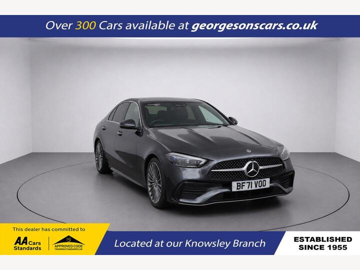 Mercedes-Benz C-CLASS 1.5 C200h MHEV AMG Line (Premium) G-Tronic+ Euro 6 (s/s) 4dr