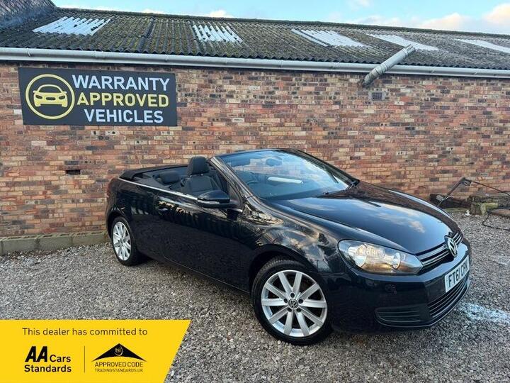 Volkswagen Golf 1.6 TDI BlueMotion Tech S Cabriolet Euro 5 (s/s) 2dr