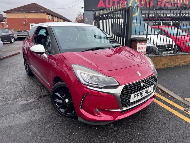 DS AUTOMOBILES DS 3 1.6 BlueHDi Prestige Euro 6 (s/s) 3dr DS AUTOMOBILES DS 3 1.6 BlueHDi Prestige Euro 6 (s/s) 3dr