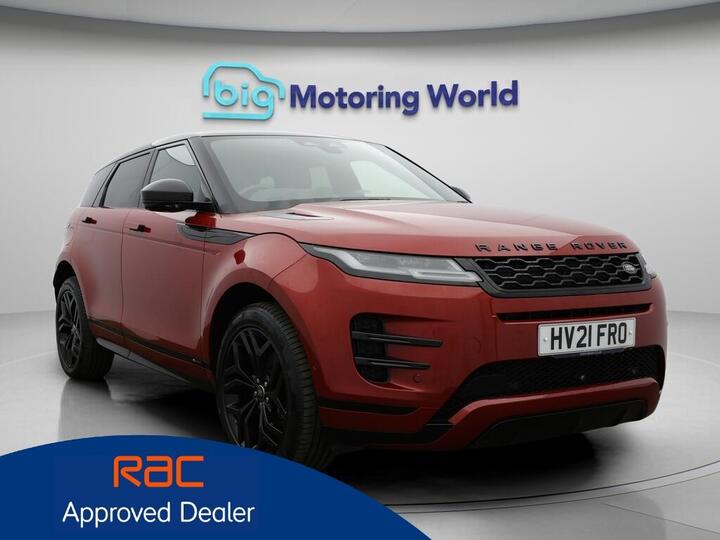 Land Rover Range Rover Evoque 1.5 P300e 12.2kWh R-Dynamic SE Auto 4WD Euro 6 (s/s) 5dr
