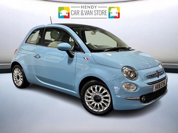 Fiat 500 1.2 Lounge Euro 6 (s/s) 3dr