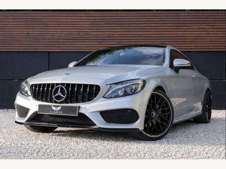 Mercedes-Benz C-CLASS 2.1 C220d AMG Line (Premium) G-Tronic+ Euro 6 (s/s) 2dr Mercedes-Benz C-CLASS 2.1 C220d AMG Line (Premium) G-Tronic+ Euro 6 (s/s) 2dr