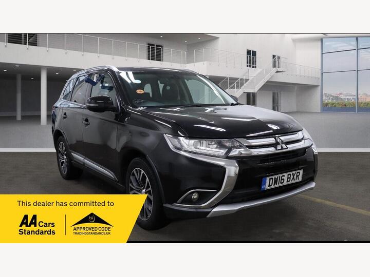 Mitsubishi Outlander 2.2 DI-D GX3 Auto 4WD Euro 6 5dr Mitsubishi Outlander 2.2 DI-D GX3 Auto 4WD Euro 6 5dr