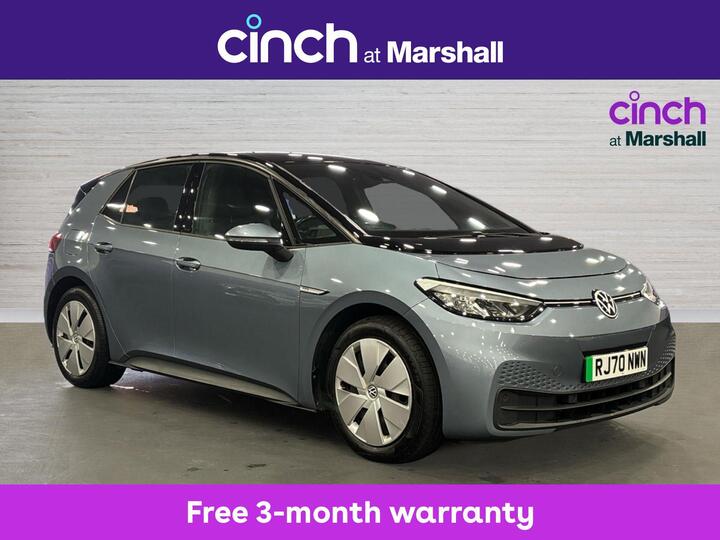 Volkswagen ID.3 Pro Performance 58kWh Life Auto 5dr Volkswagen ID.3 Pro Performance 58kWh Life Auto 5dr