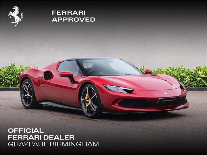 Ferrari 296 3.0T V6 7.45kWh F1 DCT Euro 6 (s/s) 2dr