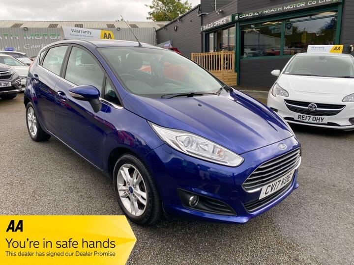 Ford FIESTA 1.5 TDCi Zetec Euro 6 (s/s) 5dr