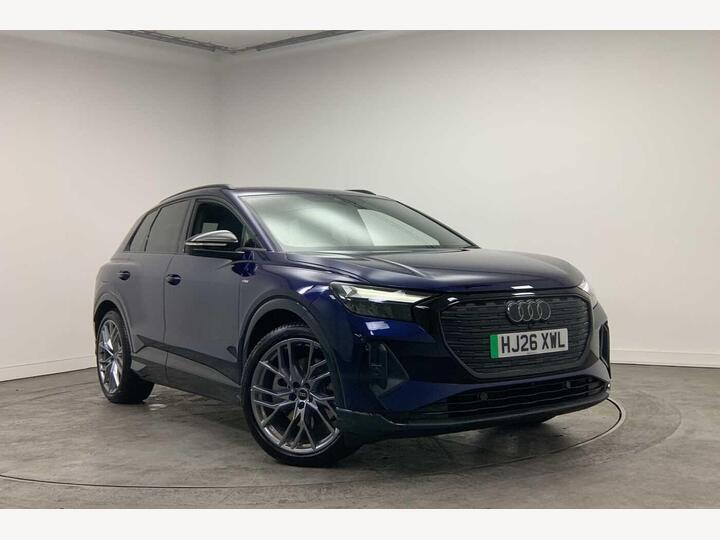 Audi Q4 E-tron 45 Black Edition Auto Quattro 5dr 82kWh Audi Q4 E-tron 45 Black Edition Auto Quattro 5dr 82kWh