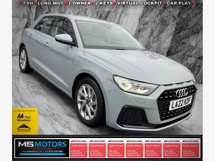 Audi A1 1.0 TFSI 30 Sport Sportback S Tronic Euro 6 (s/s) 5dr