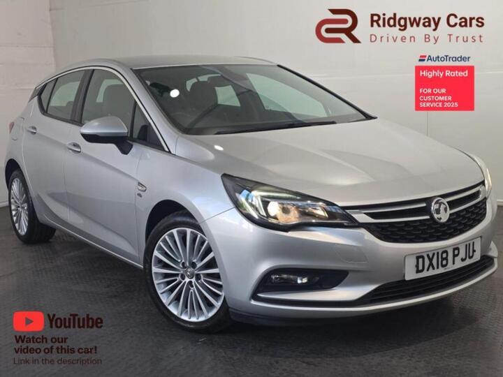 Vauxhall Astra 1.4i Turbo Elite Nav Euro 6 5dr