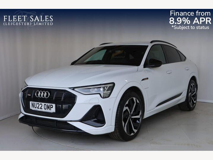 Audi E-TRON 50 Black Edition Sportback Auto Quattro 5dr 71.2kWh (11kW Charger)