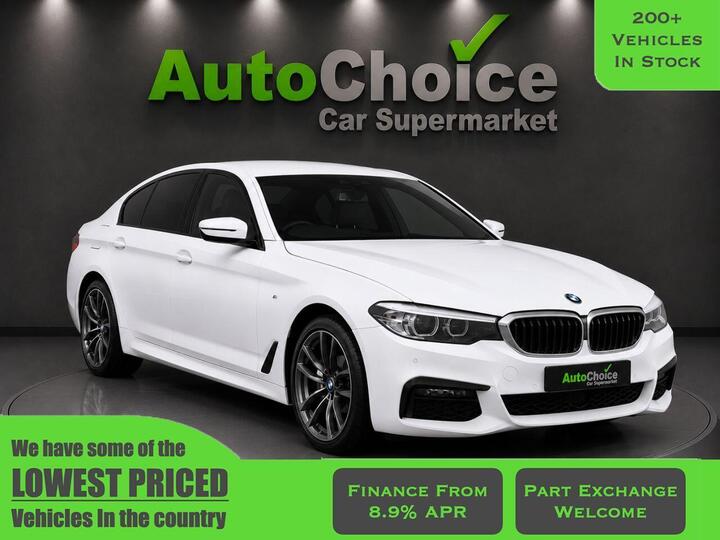 BMW 5 SERIES 2.0 520d MHT M Sport Auto Euro 6 (s/s) 4dr