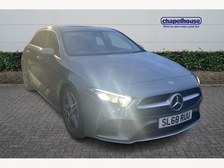 Mercedes-Benz A-Class 1.5 A180d AMG Line 7G-DCT Euro 6 (s/s) 5dr Mercedes-Benz A-Class 1.5 A180d AMG Line 7G-DCT Euro 6 (s/s) 5dr