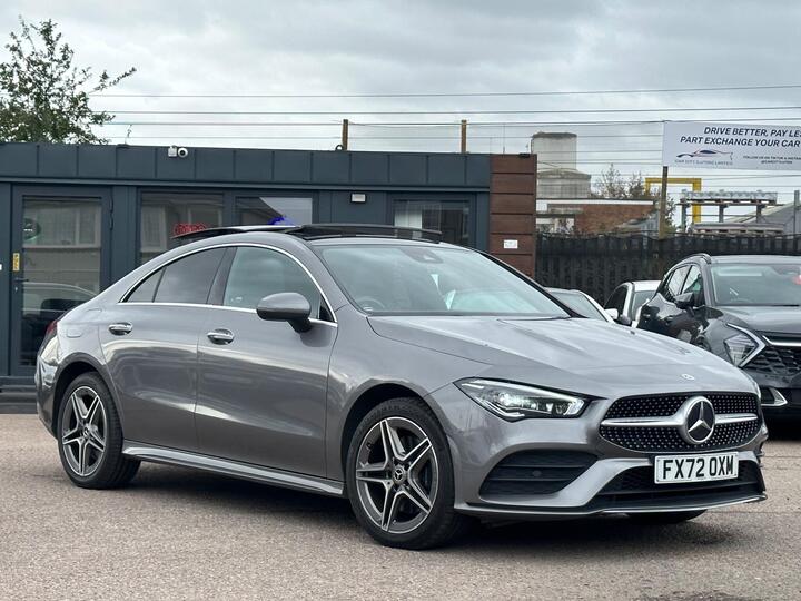 Mercedes-Benz CLA 1.3 CLA250e 15.6kWh AMG Line (Premium Plus) Coupe 8G-DCT Euro 6 (s/s) 4dr Mercedes-Benz CLA 1.3 CLA250e 15.6kWh AMG Line (Premium Plus) Coupe 8G-DCT Euro 6 (s/s) 4dr