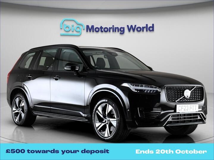 Volvo XC90 2.0h T8 Recharge 18.8kWh Plus Auto 4WD Euro 6 (s/s) 5dr