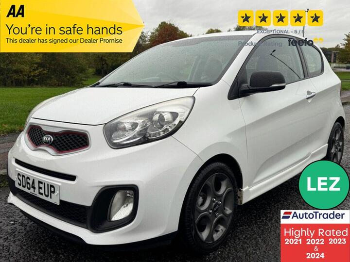 Kia PICANTO 1.25 EcoDynamics White Euro 5 (s/s) 3dr