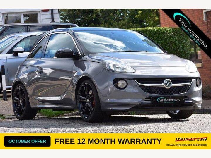 Vauxhall ADAM 1.4i Turbo S Manual 5Spd Euro 6 (s/s) 3dr