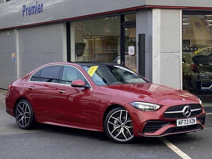 Mercedes-Benz C-CLASS HYBRID ELECTRIC SALOON 1.5 C200h MHEV AMG Line (Premium Plus) G-Tronic+ Euro 6 (s/s) 4dr Mercedes-Benz C-CLASS HYBRID ELECTRIC SALOON 1.5 C200h MHEV AMG Line (Premium Plus) G-Tronic+ Euro 6 (s/s) 4dr