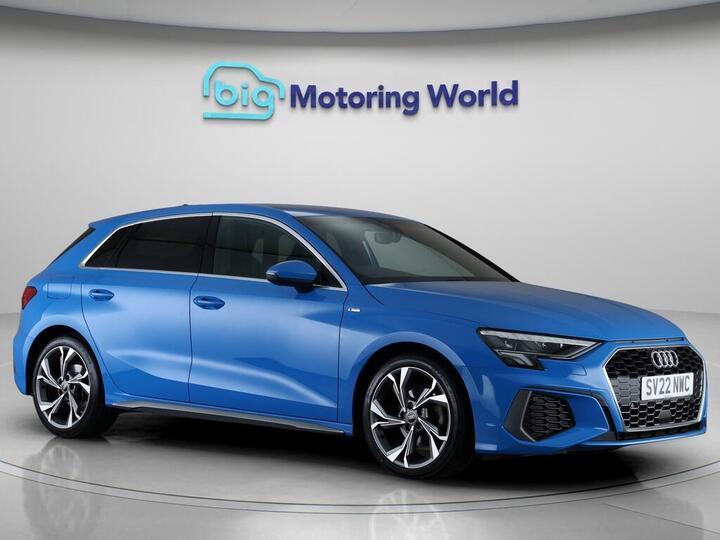 Audi A3 2.0 TDI 35 S Line Sportback S Tronic Euro 6 (s/s) 5dr