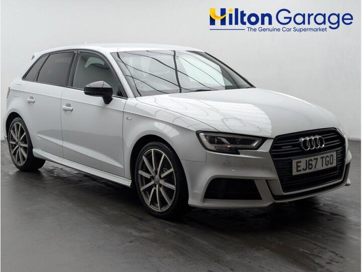 Audi A3 2.0 TFSI Black Edition Sportback S Tronic Quattro Euro 6 (s/s) 5dr