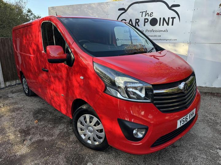 Vauxhall VIVARO 1.6 2700 L1H1 CDTI P/V SPORTIVE ECOFLEX S/S 118 BHP