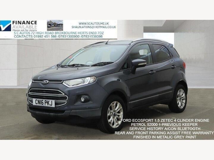 Ford EcoSport 1.5 Zetec 2WD Euro 5 5dr