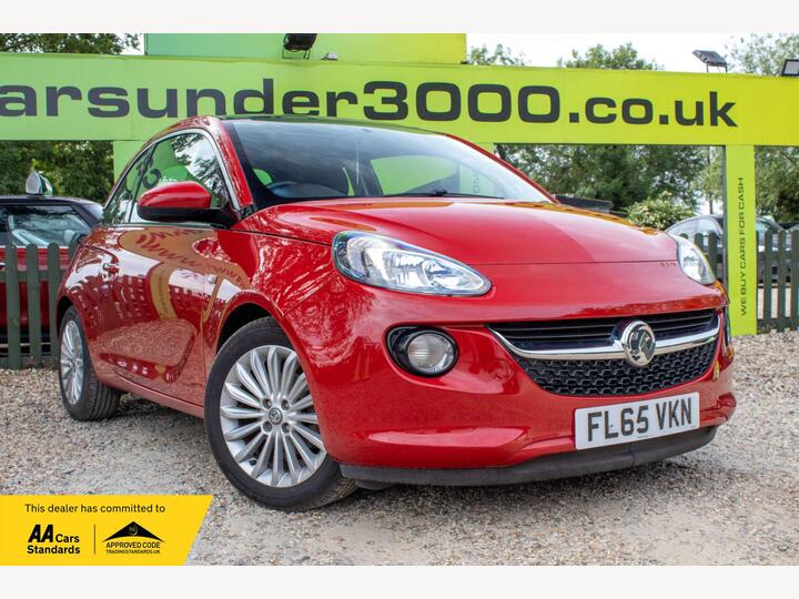 Vauxhall ADAM 1.2i GLAM Euro 6 3dr