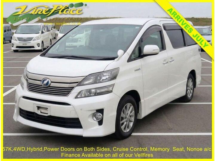 Toyota VELLFIRE 2.4 Hybrid 4WD,Z-R Edition,Auto, 57K Miles. + FINANCE AT Www.vineplace.co.u