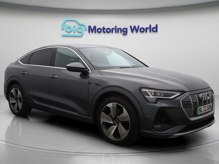 Audi E-tron 55 S Line Sportback Auto Quattro 5dr 95kWh (11kW Charger)