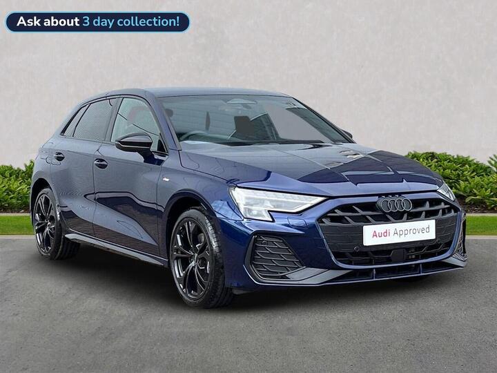 Audi A3 1.5 TFSIe Black Edition Sportback S Tronic Euro 6 (s/s) 5dr 17.9kWh