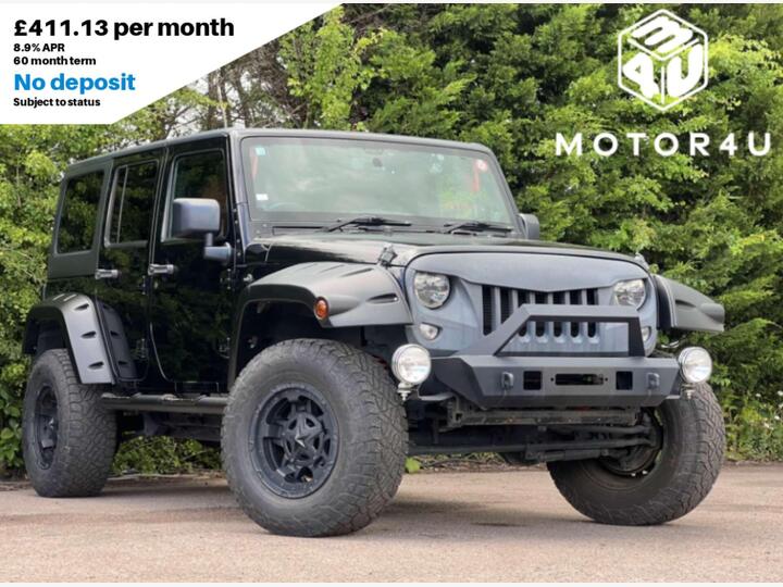 Jeep JEEP WRANGLER UNLIMITED 3.6 V6 Sahara Auto 4WD Euro 6 4dr