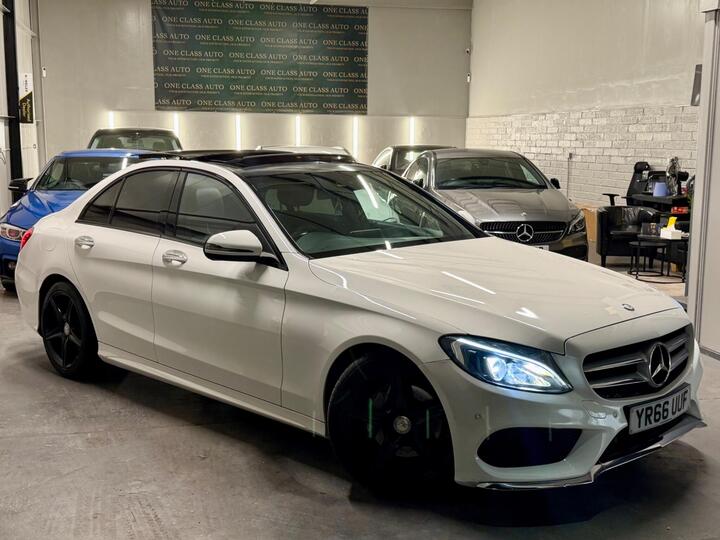 Mercedes-Benz C Class 2.1 C220d AMG Line (Premium Plus) 7G-Tronic+ Euro 6 (s/s) 4dr