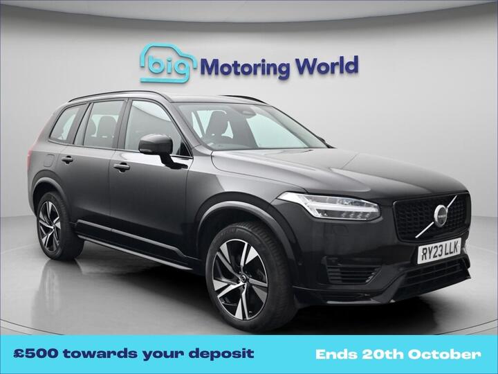 Volvo XC90 2.0h T8 Recharge 18.8kWh Plus Auto 4WD Euro 6 (s/s) 5dr