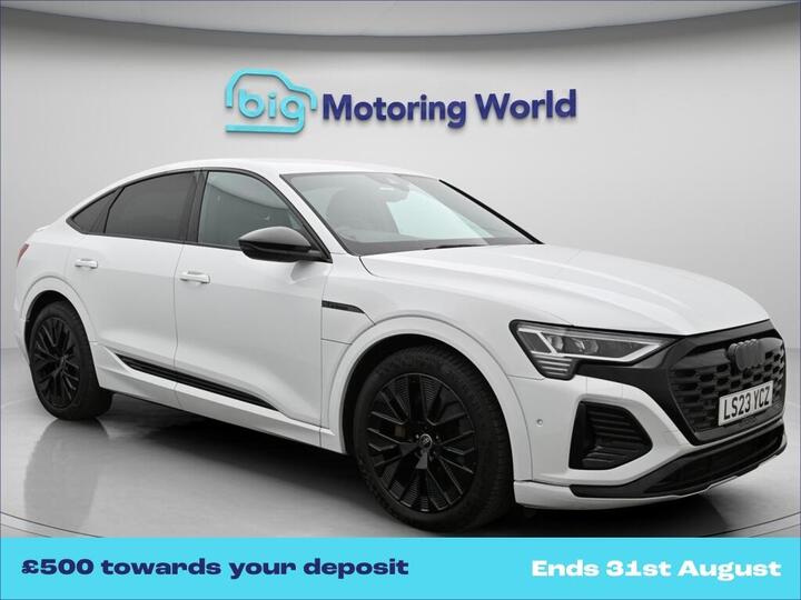 Audi Q8 E-tron 50 Black Edition Sportback Auto Quattro 5dr 95kWh (11kW Charger)