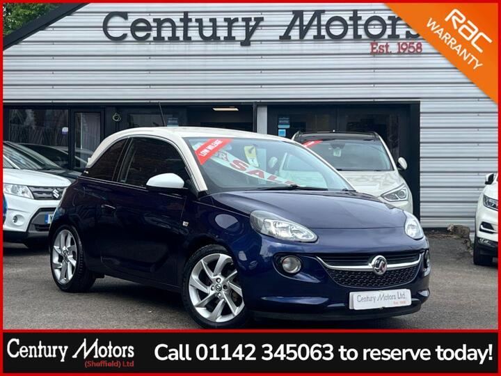 Vauxhall ADAM 1.4i SLAM Euro 6 3dr Vauxhall ADAM 1.4i SLAM Euro 6 3dr