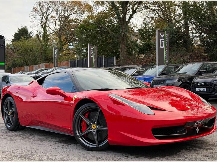 Ferrari 458 ITALIA F1 DCT - LEFT HAND DRIVE - JUST SERVICED BY FERRARI - LHD